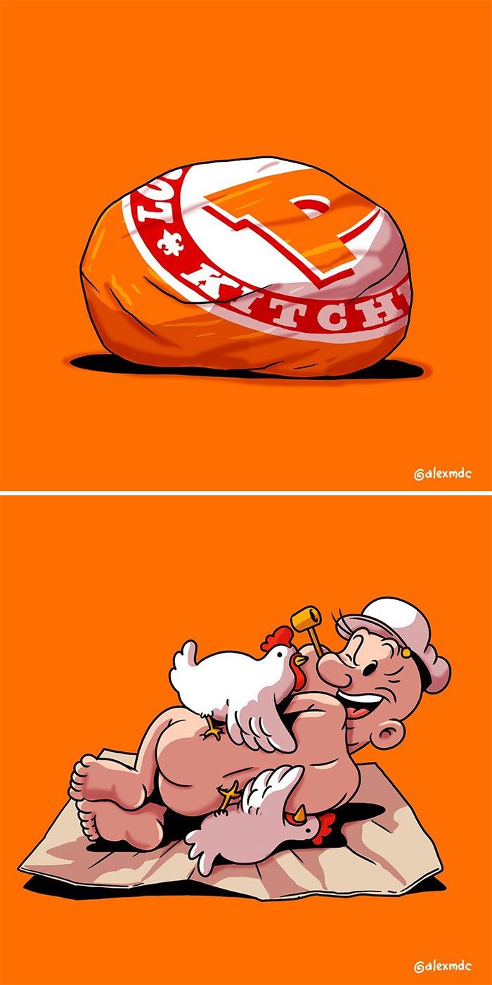 Artista arruína 29 personagens populares 24