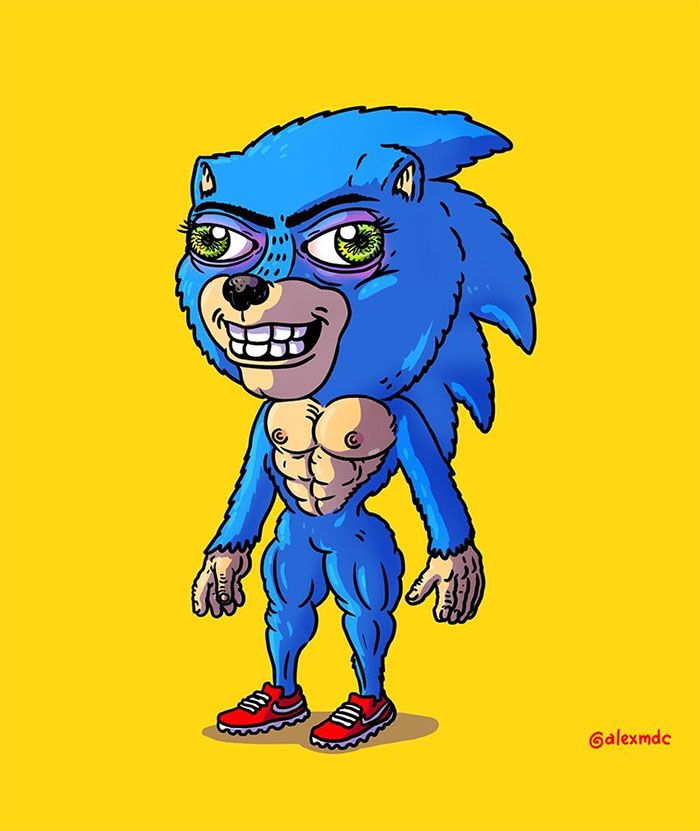 Artista arruína 29 personagens populares 26