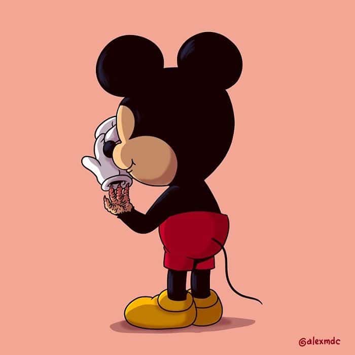 Artista arruína 29 personagens populares 28