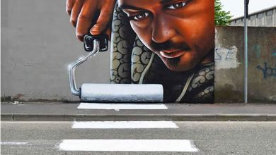 30 fotos de arte de rua em 3D que interagem com seus arredores 8