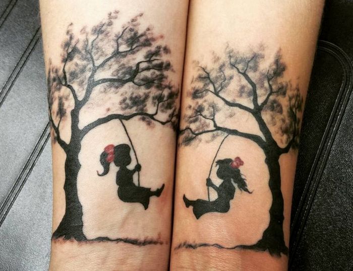 39 ideias lindas de tatuagens para irmãs e melhores amigas: Laços eternos na pele 29 39 ideias lindas de tatuagens para irmãs e melhores amigas: Laços eternos na pele 29