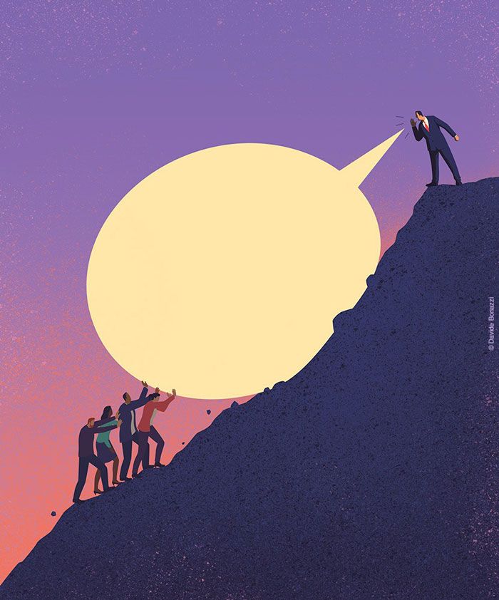 30 ilustrações digitais instigantes que expõem as falhas de nossa sociedade moderna 26