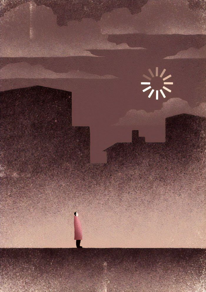 30 ilustrações digitais instigantes que expõem as falhas de nossa sociedade moderna 27