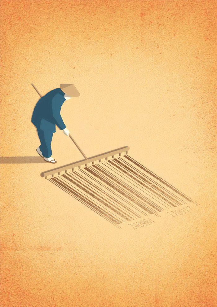 30 ilustrações digitais instigantes que expõem as falhas de nossa sociedade moderna 30