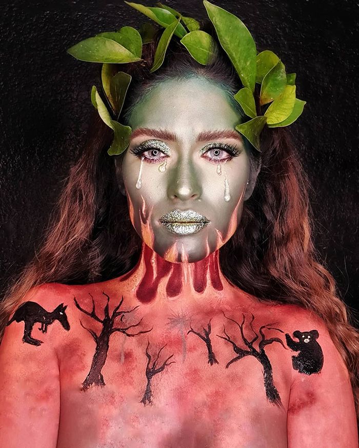 Pessoas de todo o mundo estão compartilhando arte de tributo aos incêndios florestais australianos (30 fotos) 4