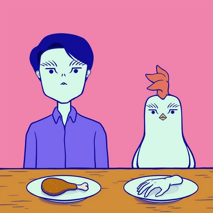 32 quadrinhos estranhamente engraçados que mostram o que aconteceria se o karma fosse real 10