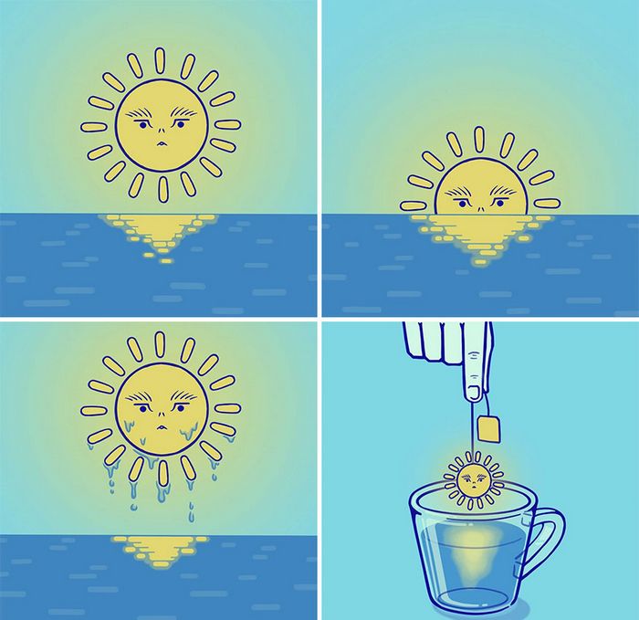 32 quadrinhos estranhamente engraçados que mostram o que aconteceria se o karma fosse real 31