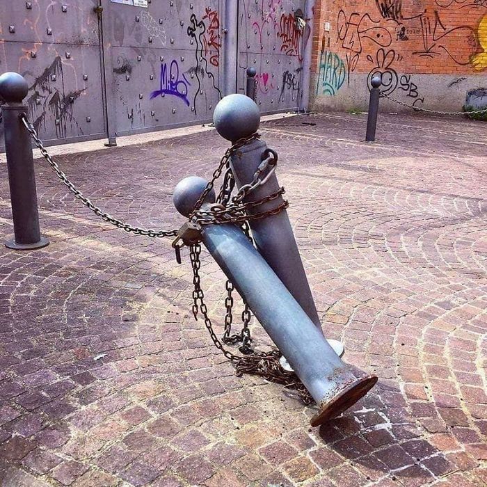 Artista dá vida às ruas simples adicionando personagens divertidos (34 fotos) 34