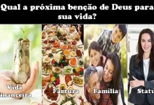 Qual a próxima benção de Deus para sua vida?