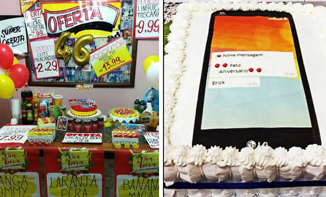 22 temas de aniversários que comprova que o brasileiro não tem limite