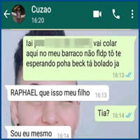 Quando você manda uma mensagem errada no WhatsApp