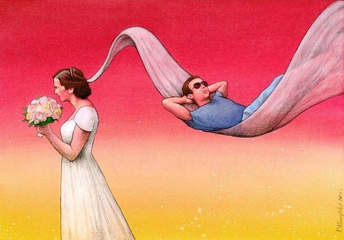 Artista polonês cria 35 metáforas surpreendentemente precisas sobre nossa sociedade moderna 14