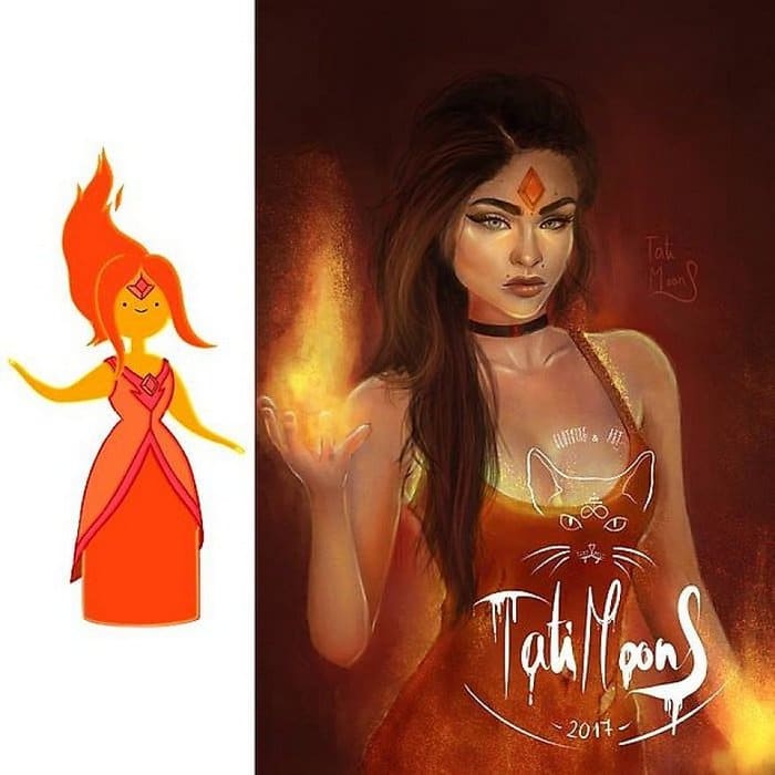 Artista transforma personagens de desenho em imagens de pessoas que parecem reais (24 fotos) 13