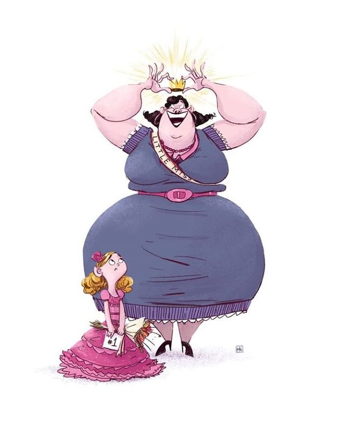 32 ilustrações deste artista que descrevem o lado sombrio da sociedade em que vivemos 7 32 ilustrações deste artista que descrevem o lado sombrio da sociedade em que vivemos 7