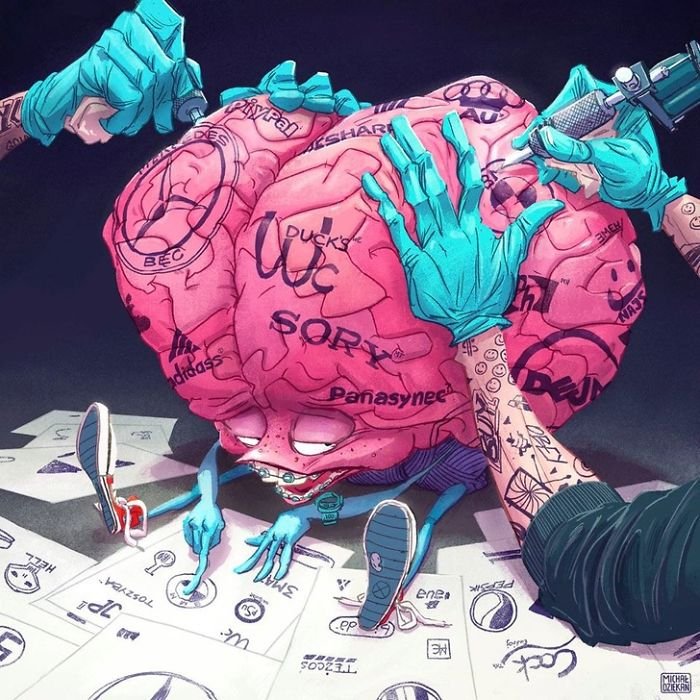 32 ilustrações deste artista que descrevem o lado sombrio da sociedade em que vivemos 21 32 ilustrações deste artista que descrevem o lado sombrio da sociedade em que vivemos 21