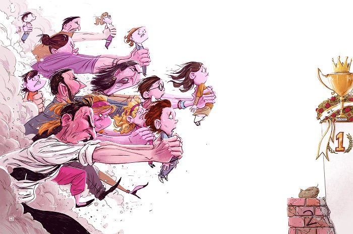 32 ilustrações deste artista que descrevem o lado sombrio da sociedade em que vivemos 32 32 ilustrações deste artista que descrevem o lado sombrio da sociedade em que vivemos 32