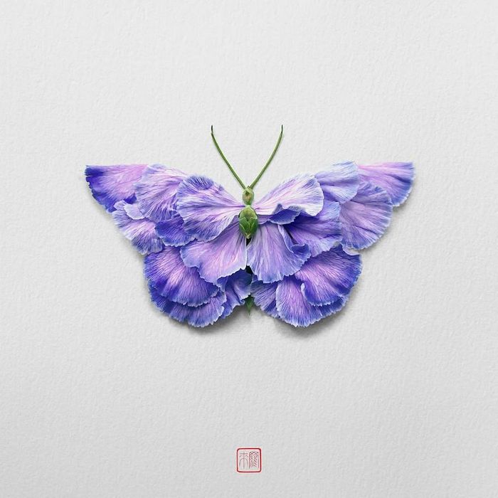 37 retratos delicados de animais criados a partir de coisas encontradas na natureza por Raku Inoue 21