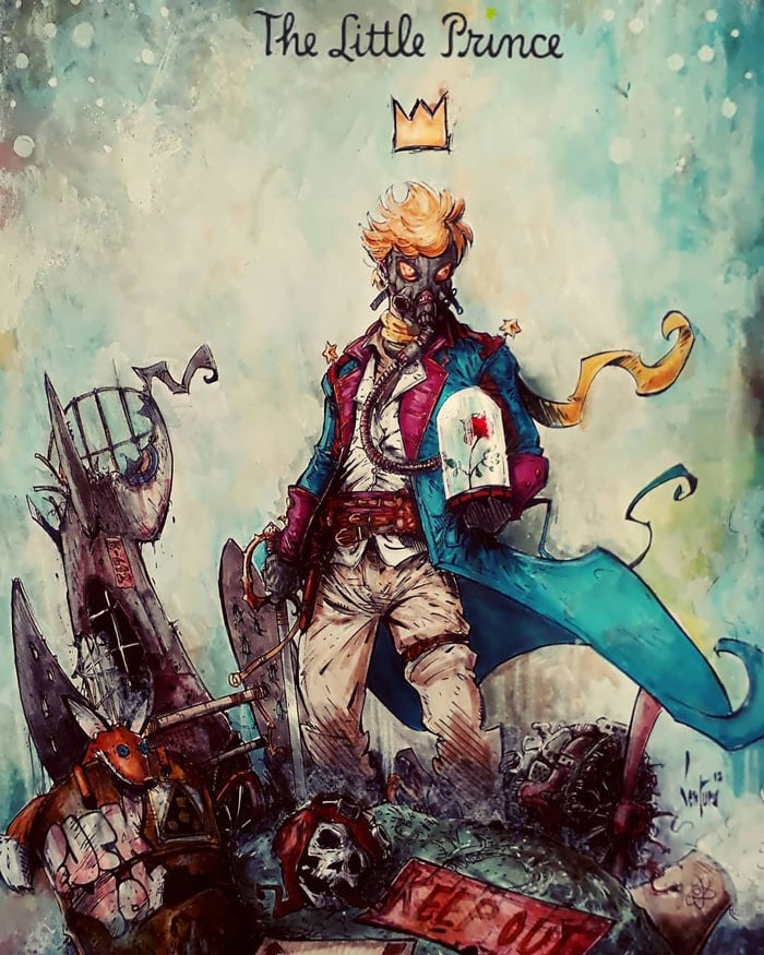Artista reimagina personagens da cultura pop em ilustrações de estilo sombrio e sinistro (30 fotos) 7 Artista reimagina personagens da cultura pop em ilustrações de estilo sombrio e sinistro (30 fotos) 7