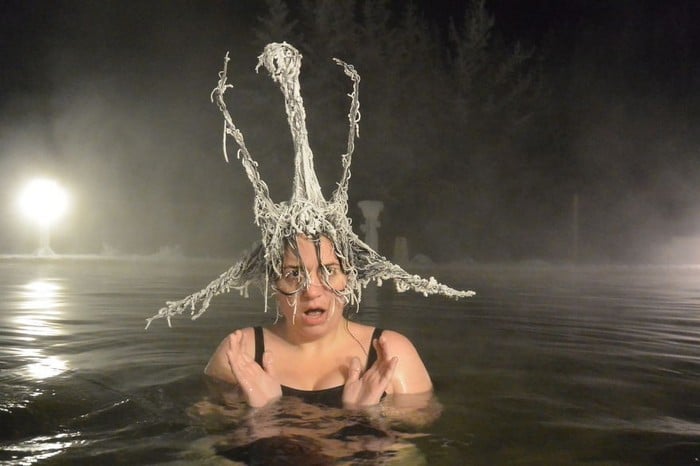 O Canadá tem uma competição anual de congelamento de cabelos e as fotos deste ano são loucas (35 fotos) 35