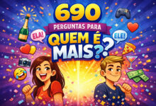 Quem é mais: 690 perguntas divertidas para festas, amigos e família 87
