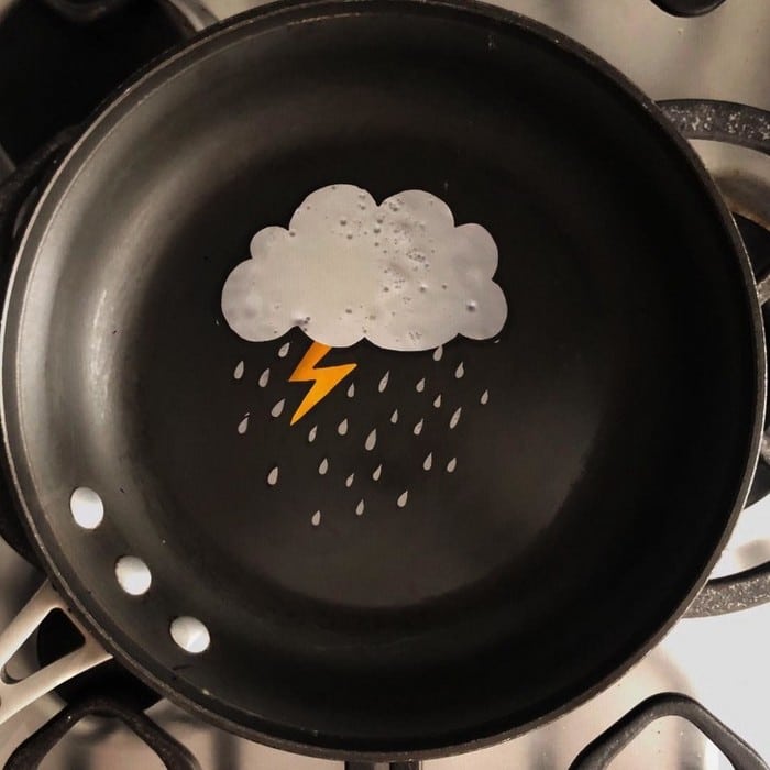 Um artista do México usa uma panela como tela e cria arte a partir de ovos (30 fotos) 16