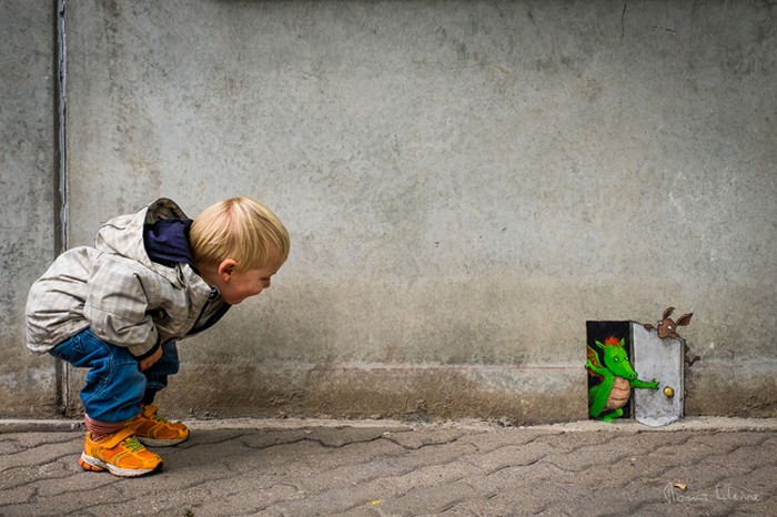 A arte do giz: A combinação perfeita feita por David Zinn (41 fotos) 5