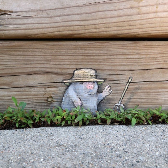 A arte do giz: A combinação perfeita feita por David Zinn (41 fotos) 11