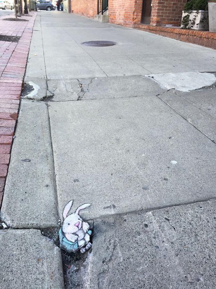 A arte do giz: A combinação perfeita feita por David Zinn (41 fotos) 25