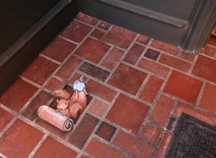 A arte do giz: A combinação perfeita feita por David Zinn (41 fotos) 26