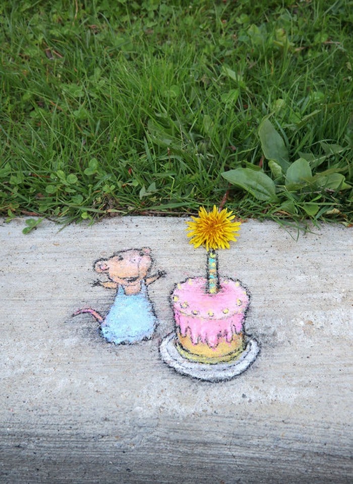 A arte do giz: A combinação perfeita feita por David Zinn (41 fotos) 33