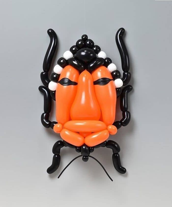 34 criaturas de balões coloridos do artista japonês Masayoshi Matsumoto 15