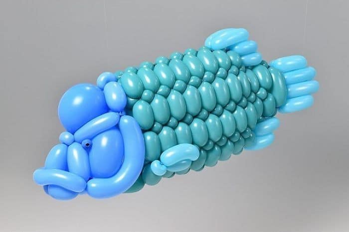 34 criaturas de balões coloridos do artista japonês Masayoshi Matsumoto 25