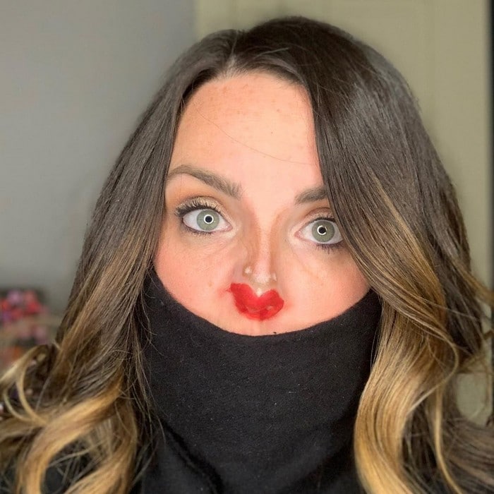 Esta pequena maquiagem para o rosto é a solução perfeita para uma máscara de coronavírus (37 fotos) 5