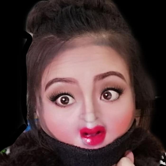 Esta pequena maquiagem para o rosto é a solução perfeita para uma máscara de coronavírus (37 fotos) 6