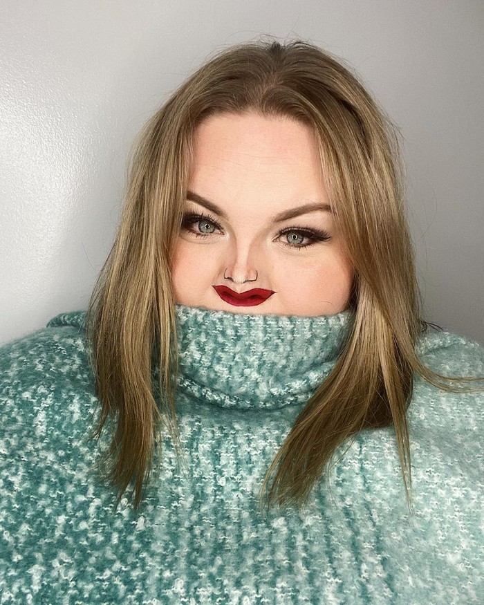 Esta pequena maquiagem para o rosto é a solução perfeita para uma máscara de coronavírus (37 fotos) 9