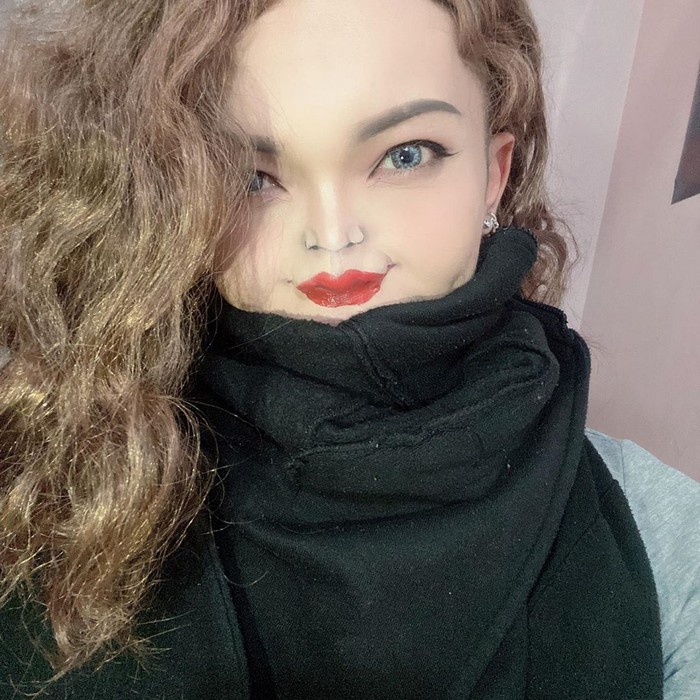 Esta pequena maquiagem para o rosto é a solução perfeita para uma máscara de coronavírus (37 fotos) 10