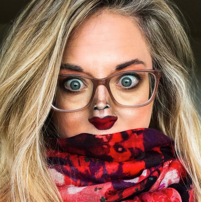 Esta pequena maquiagem para o rosto é a solução perfeita para uma máscara de coronavírus (37 fotos) 34