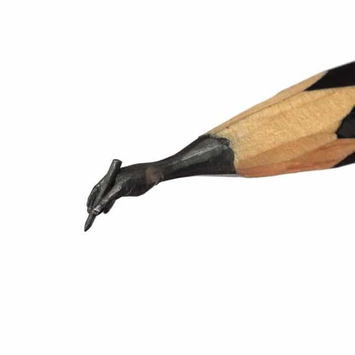 Este artista cria impressionantes esculturas minúsculas no lápis (34 fotos) 2