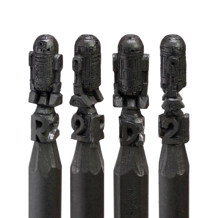 Este artista cria impressionantes esculturas minúsculas no lápis (34 fotos) 19