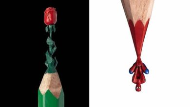Este artista cria impressionantes esculturas minúsculas no lápis (34 fotos) 9