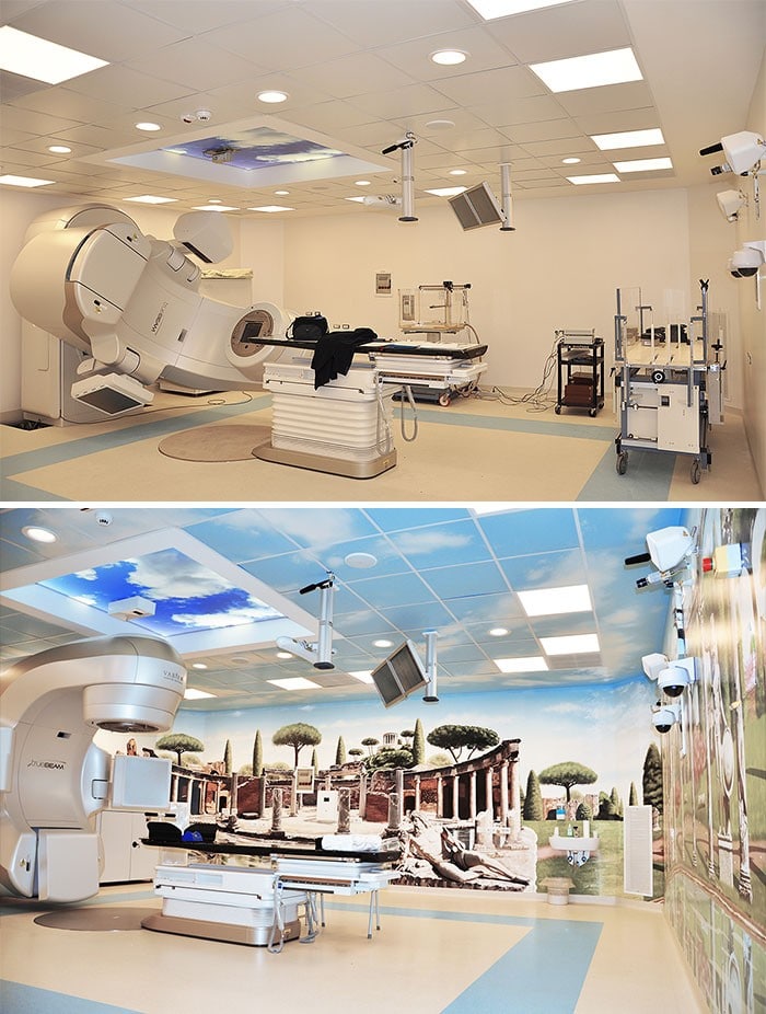 34 fotos de belos murais em hospitais do artista italiano que ajudam crianças e adultos 15