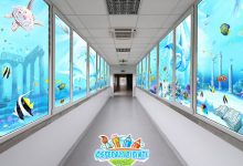 34 fotos de belos murais em hospitais do artista italiano que ajudam crianças e adultos 8