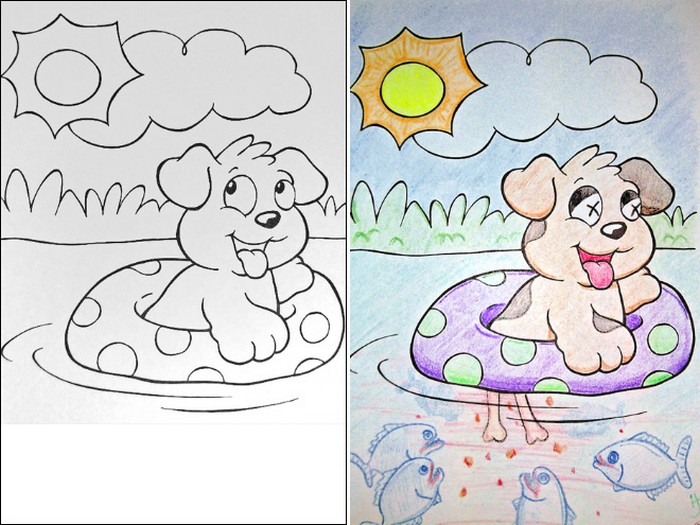 O que acontece quando adultos resolvem colorir livro de crianças (27 fotos) 17