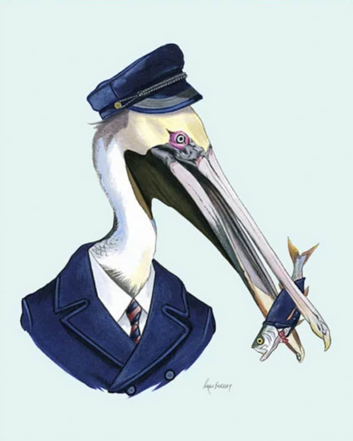 20 retratos de animais muito bem vestidos por Ryan Berkley 11