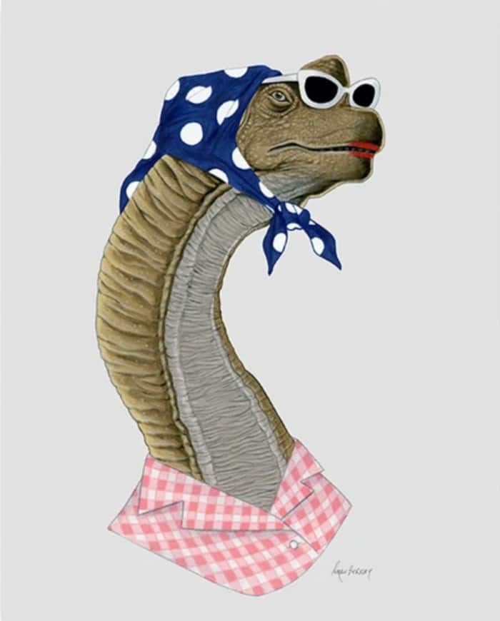 20 retratos de animais muito bem vestidos por Ryan Berkley 12