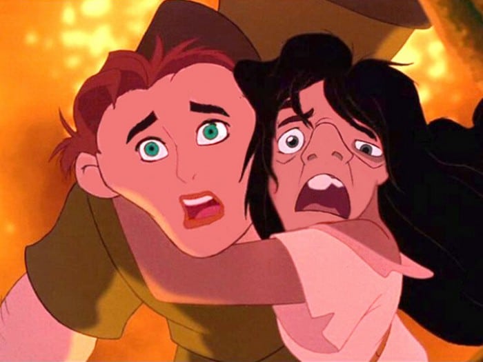 O que acontece quando você trocar os rostos de personagens de desenhos da Disney (23 fotos) 20