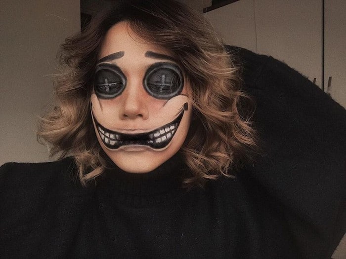 A maquiadora usa seu rosto e corpo como tela para criar ilusões de ótica alucinantes (25 fotos) 11