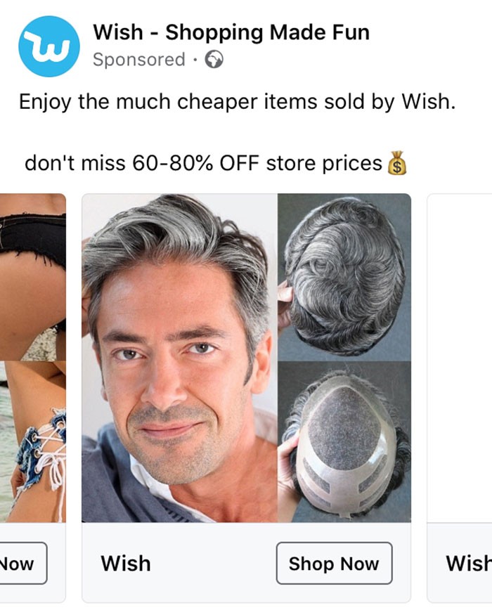 40 anúncios estranhos que não têm explicações do Wish 10