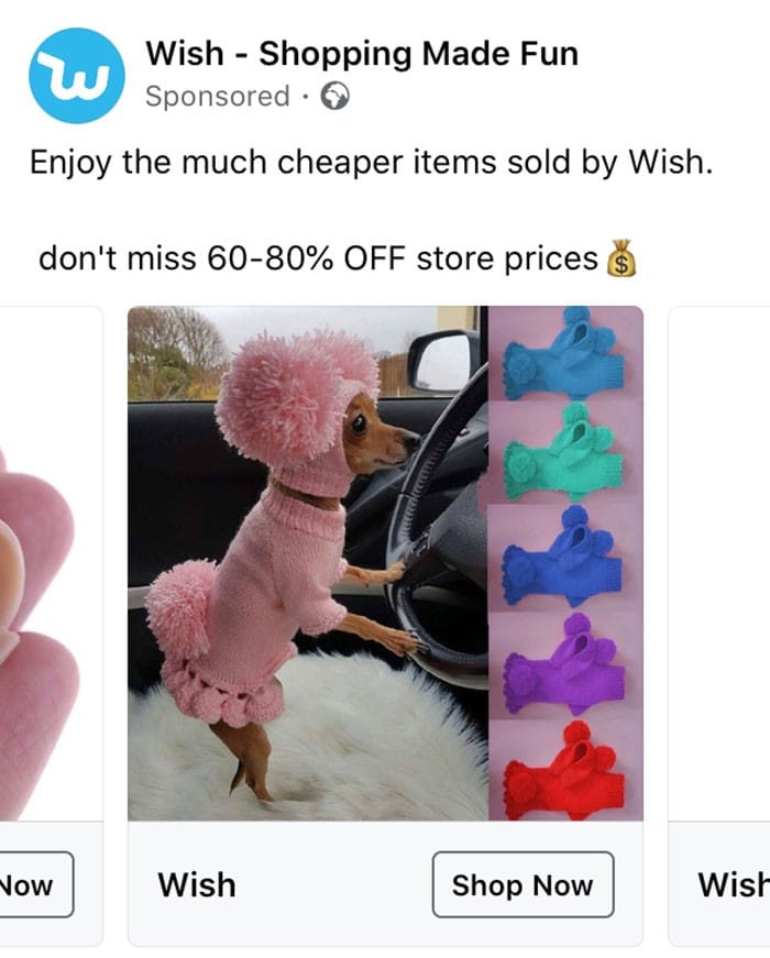 40 anúncios estranhos que não têm explicações do Wish 11