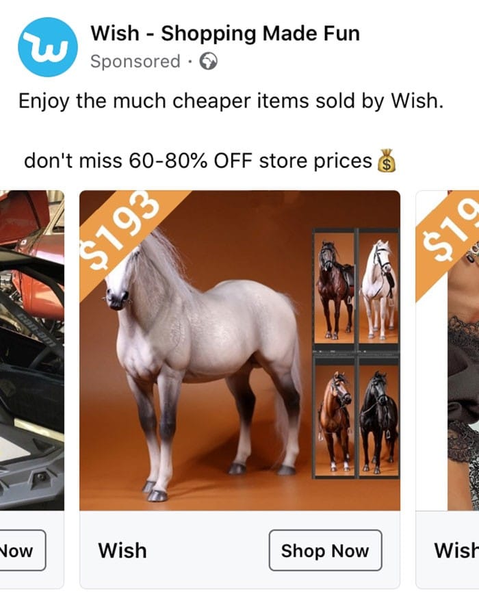 40 anúncios estranhos que não têm explicações do Wish 25